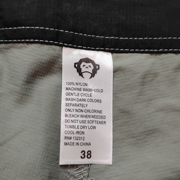 NWOT Howler Bros Board Shorts Mens 38 Olive Heed The Call Swim Surf Beachwear - Picture 4 of 12